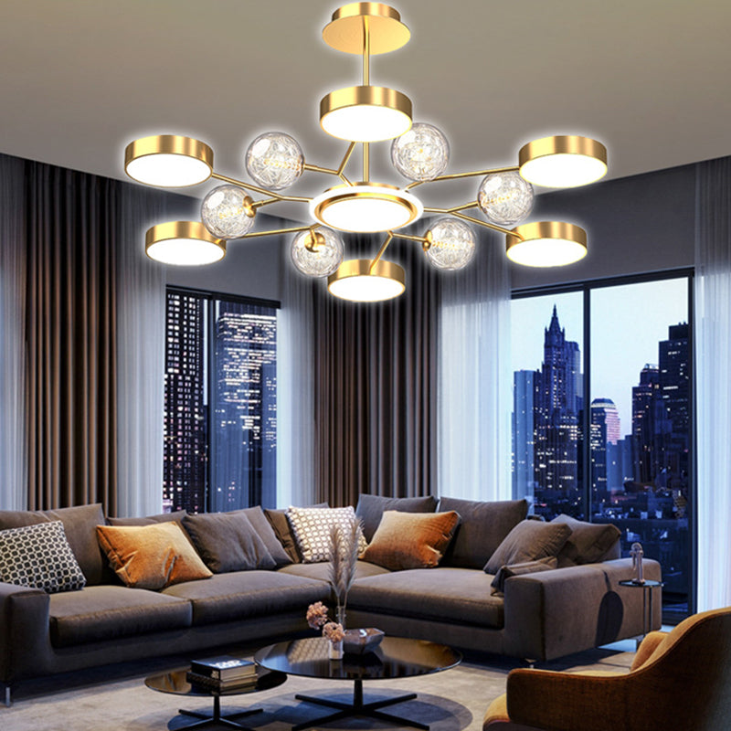 Round Flush Light Fixtures Eenvoud Acryl Plafond Light Fixtures voor Slaapkamer