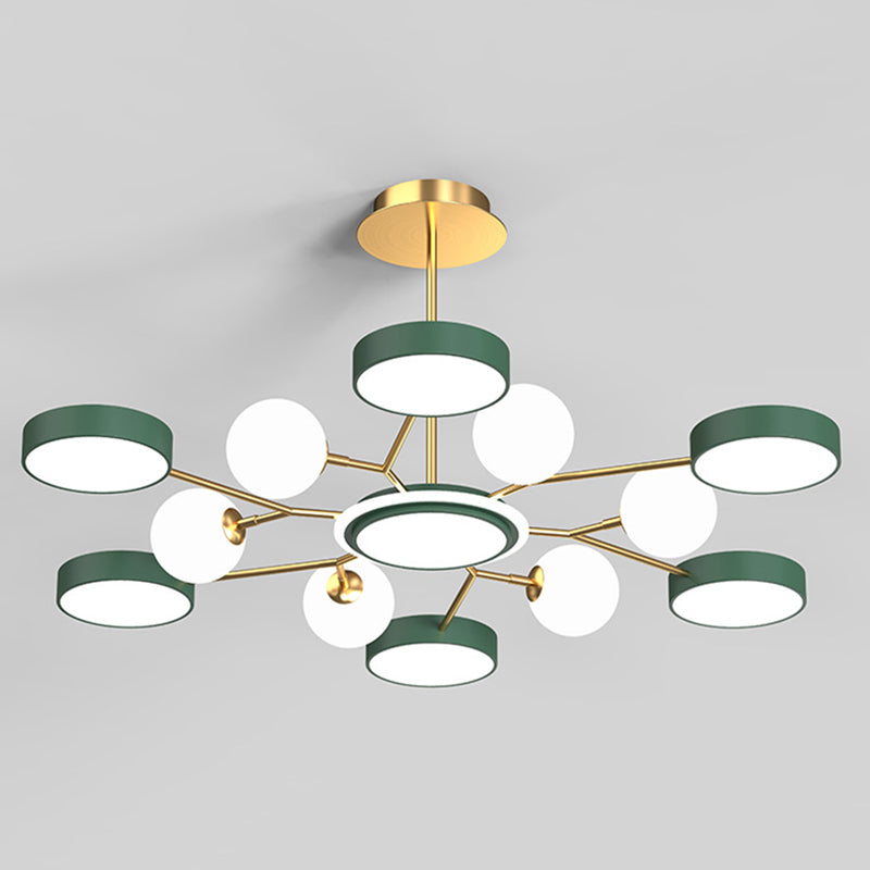 Round Flush Light Fixtures Eenvoud Acryl Plafond Light Fixtures voor Slaapkamer