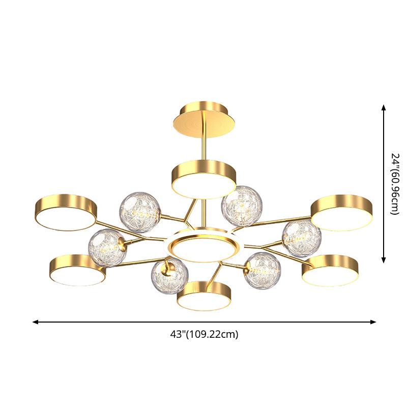 Round Flush Light Fixtures Eenvoud Acryl Plafond Light Fixtures voor Slaapkamer