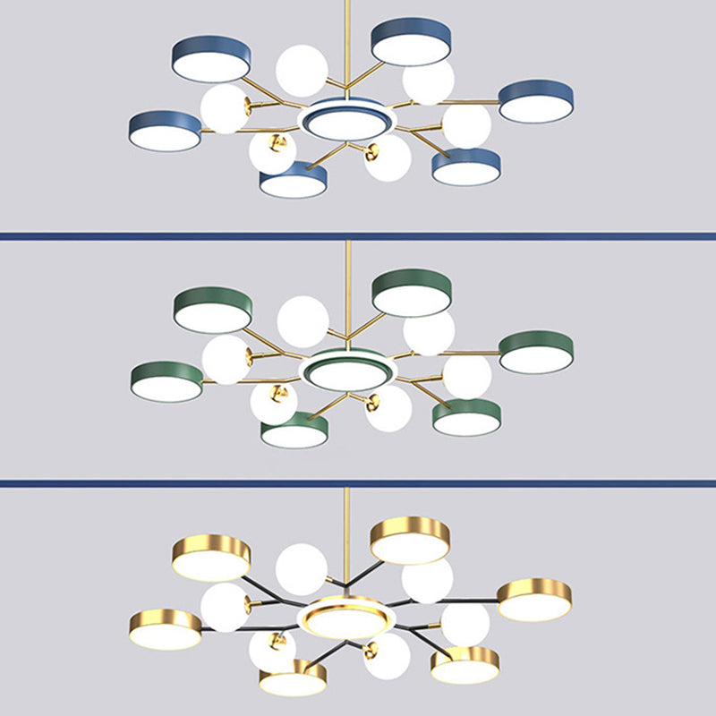 Round Flush Light Fixtures Eenvoud Acryl Plafond Light Fixtures voor Slaapkamer