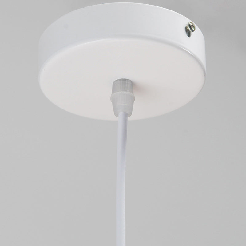 Verstelbaar hangende koord kroonluchter licht moderne eenvoud bol veer plafond hanger voor slaapkamer