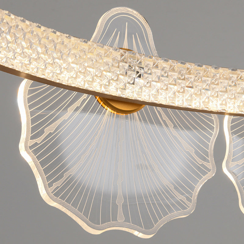 LED Chandelier Light Fixture Modern Simplicity Acrylic Pendant Lighting for Restaurant