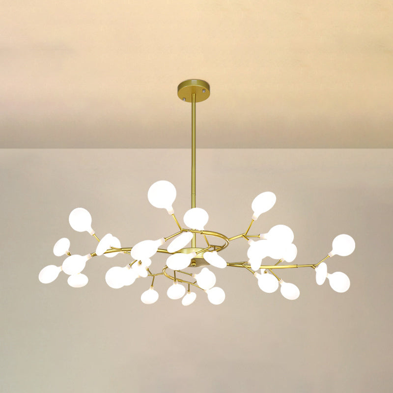Heracleum Chandelier Light Fixture Modern Designer Acrylic Pendant Lighting for Restaurant