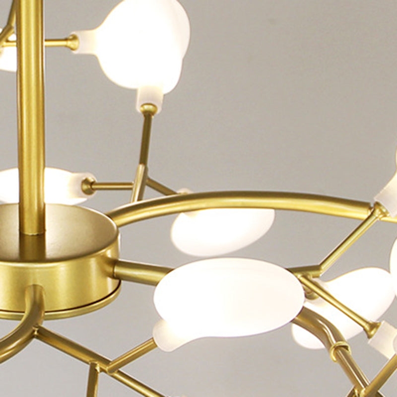 Heracleum Chandelier Light Fixture Modern Designer Acrylic Pendant Lighting for Restaurant