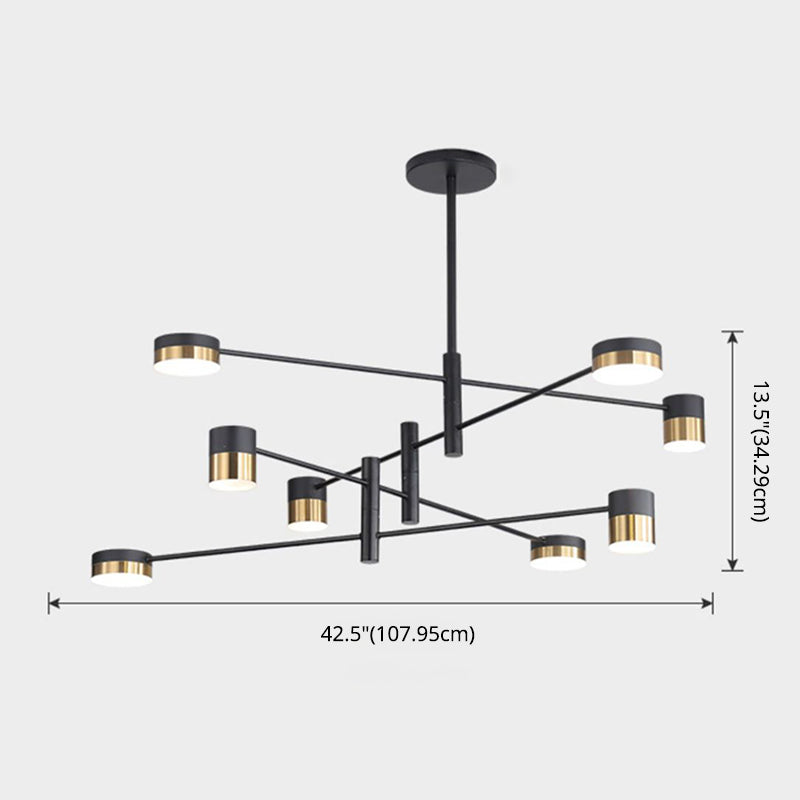 Lampada il lampadario Sputnik Light Segnalizzazione moderna Simplicità Acrilico Acrilico Illuminazione per il ristorante