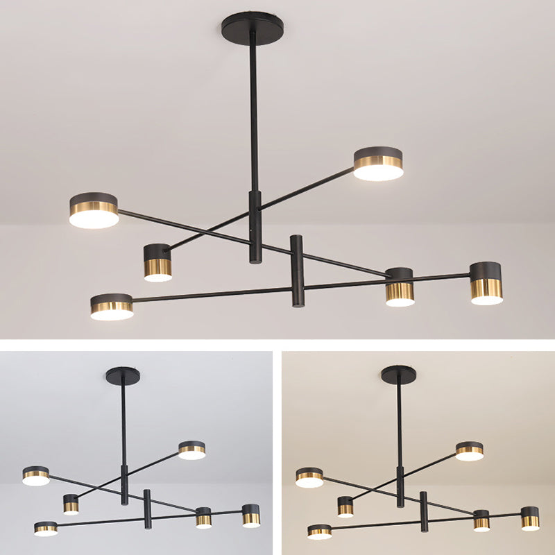 Lampada il lampadario Sputnik Light Segnalizzazione moderna Simplicità Acrilico Acrilico Illuminazione per il ristorante