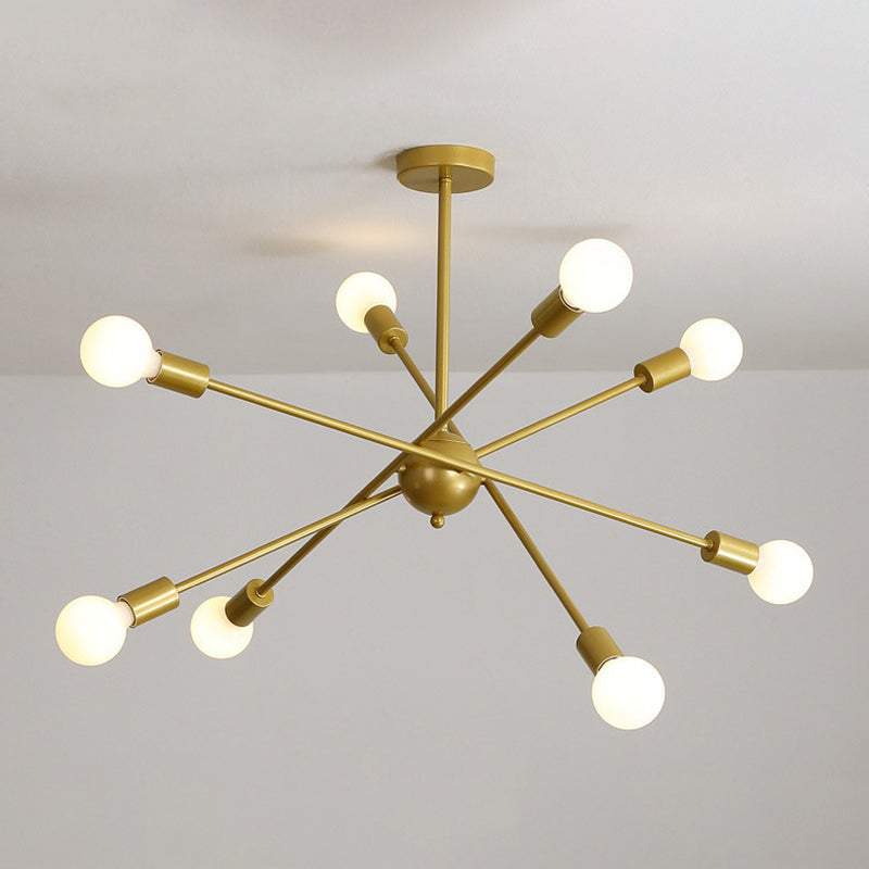 Lampada a bulbo esposto industriale Lampada a sospensione in metallo Light per soggiorno