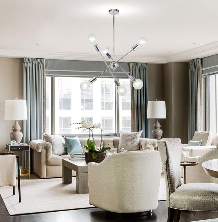 Lampada a bulbo esposto industriale Lampada a sospensione in metallo Light per soggiorno