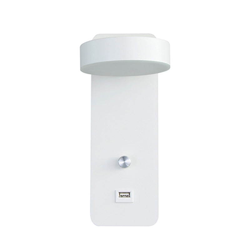 Minimalismo moderno Minimalismo LEDDA LETTURA LAMPAGGIO LAMPAGGIO ANGOLO REGOLABILE MOLTO MOLTO SCONCE LAGUA DELLA MOLTA CON STUSTRO DEMING + DESIGN USB