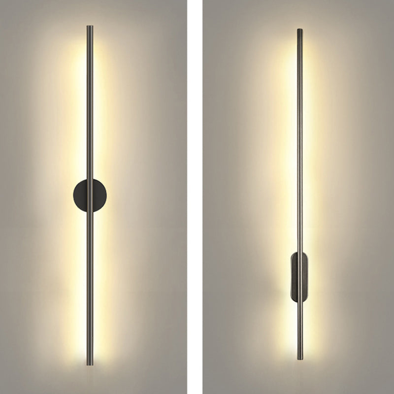 Modern Minimalist Style Linear Wall Mounted Light Fixture Acrylic Wall Light Sconces for Living Room