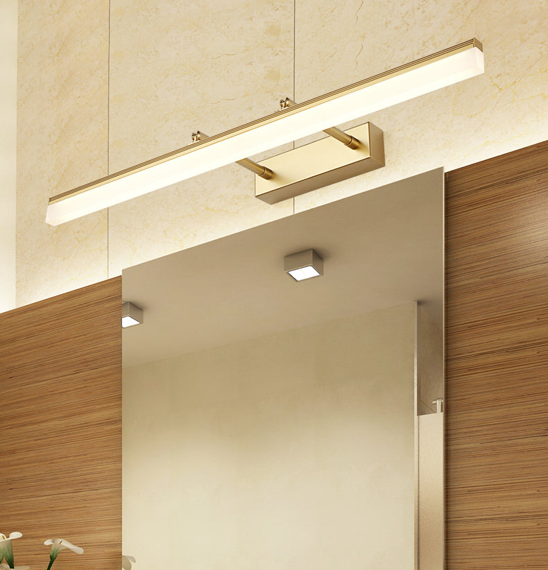 Modern Minimalist Style Cylindrical Vanity Wall Lighttures Metal Vanity Sconce for Toilet