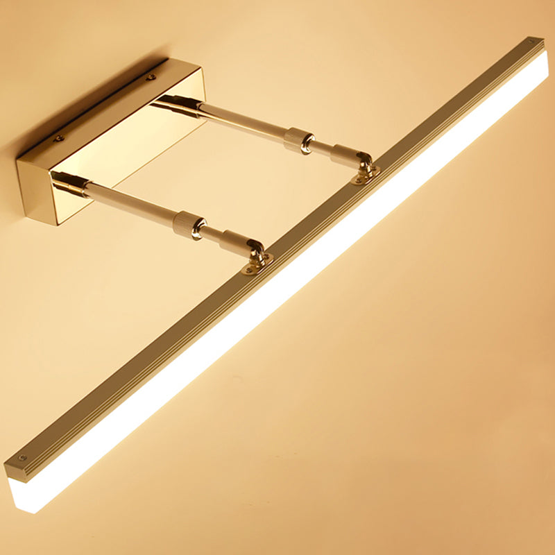 Modern Minimalist Style Cylindrical Vanity Wall Lighttures Metal Vanity Sconce for Toilet