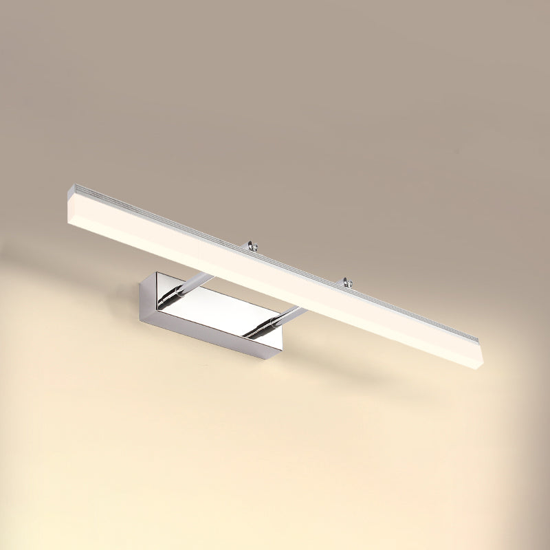 Modern Minimalist Style Cylindrical Vanity Wall Lighttures Metal Vanity Sconce for Toilet