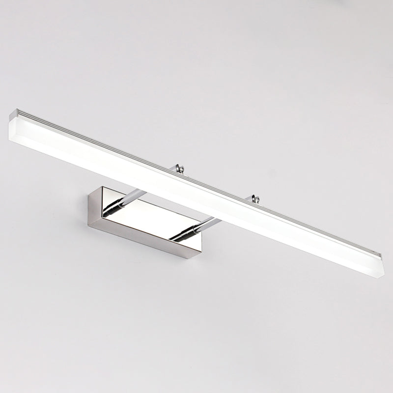 Modern Minimalist Style Cylindrical Vanity Wall Lighttures Metal Vanity Sconce for Toilet