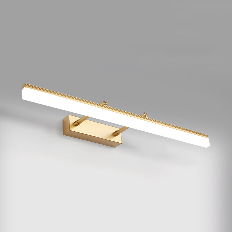 Modern Minimalist Style Cylindrical Vanity Wall Lighttures Metal Vanity Sconce for Toilet