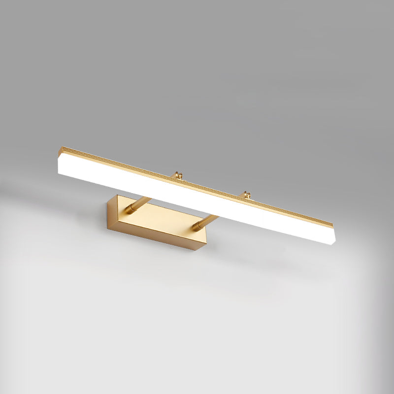 Modern Minimalist Style Cylindrical Vanity Wall Lighttures Metal Vanity Sconce for Toilet