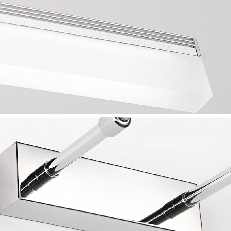 Modern Minimalist Style Cylindrical Vanity Wall Lighttures Metal Vanity Sconce for Toilet