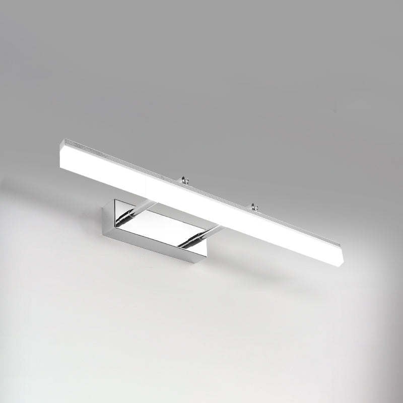 Modern Minimalist Style Cylindrical Vanity Wall Lighttures Metal Vanity Sconce for Toilet