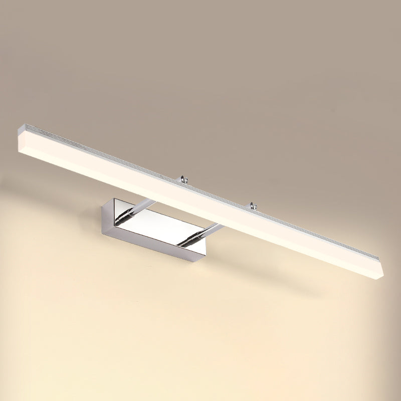 Modern Minimalist Style Cylindrical Vanity Wall Lighttures Metal Vanity Sconce for Toilet