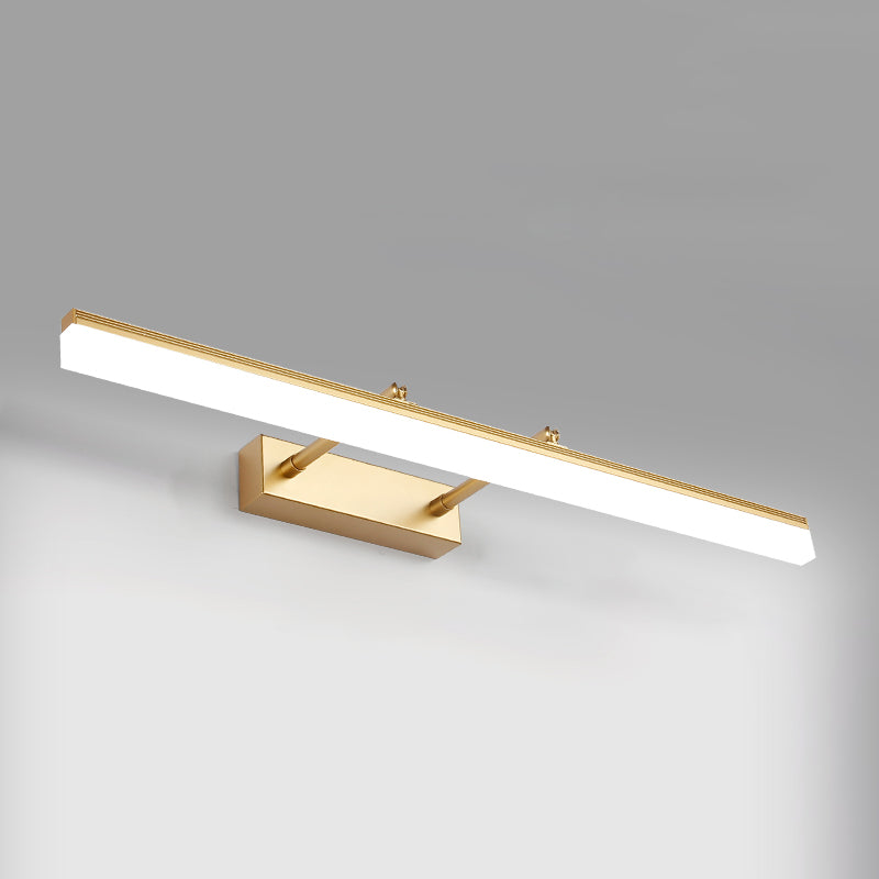 Modern Minimalist Style Cylindrical Vanity Wall Lighttures Metal Vanity Sconce for Toilet