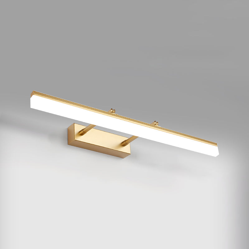 Modern Minimalist Style Cylindrical Vanity Wall Lighttures Metal Vanity Sconce for Toilet