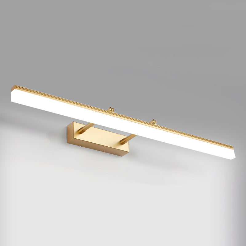 Modern Minimalist Style Cylindrical Vanity Wall Lighttures Metal Vanity Sconce for Toilet