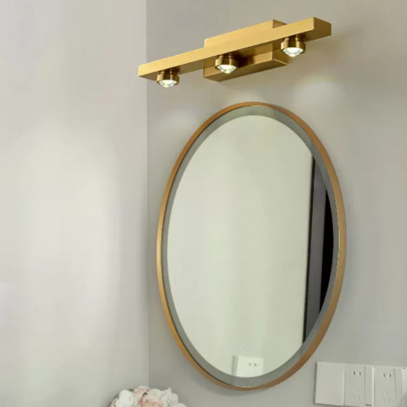 Modern Minimalist Style Bar Vanity Wall Light Fixtures Metal Vanity Lights for Toilet