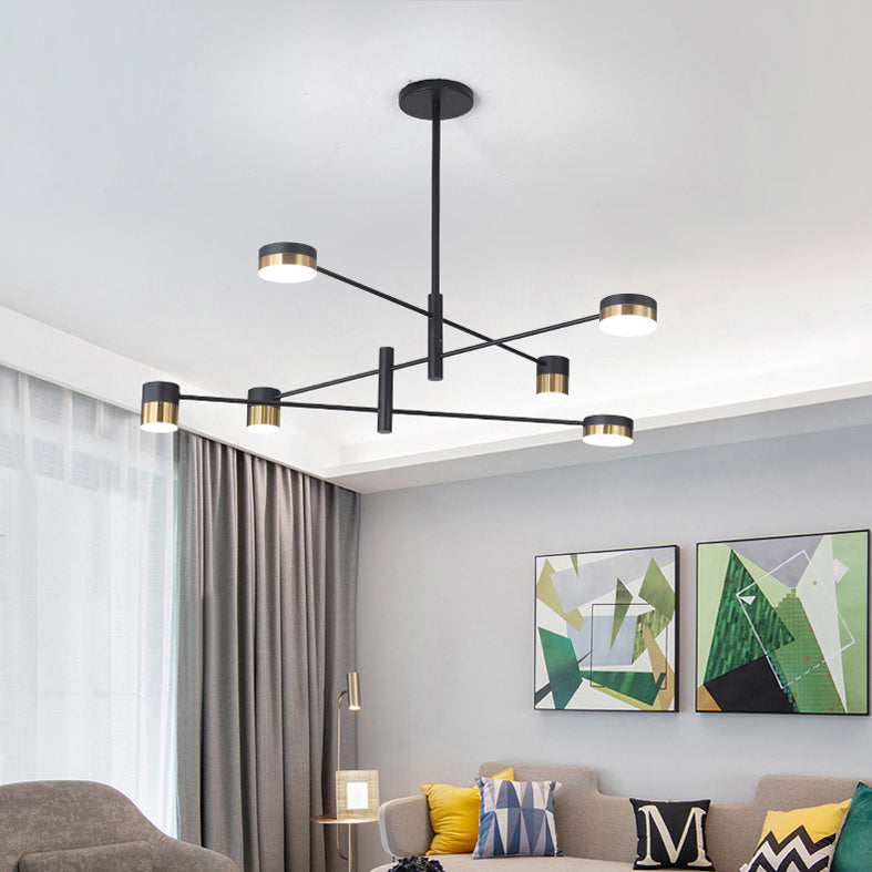 Lampada il lampadario Sputnik Light Segnalizzazione moderna Simplicità Acrilico Acrilico Illuminazione per il ristorante