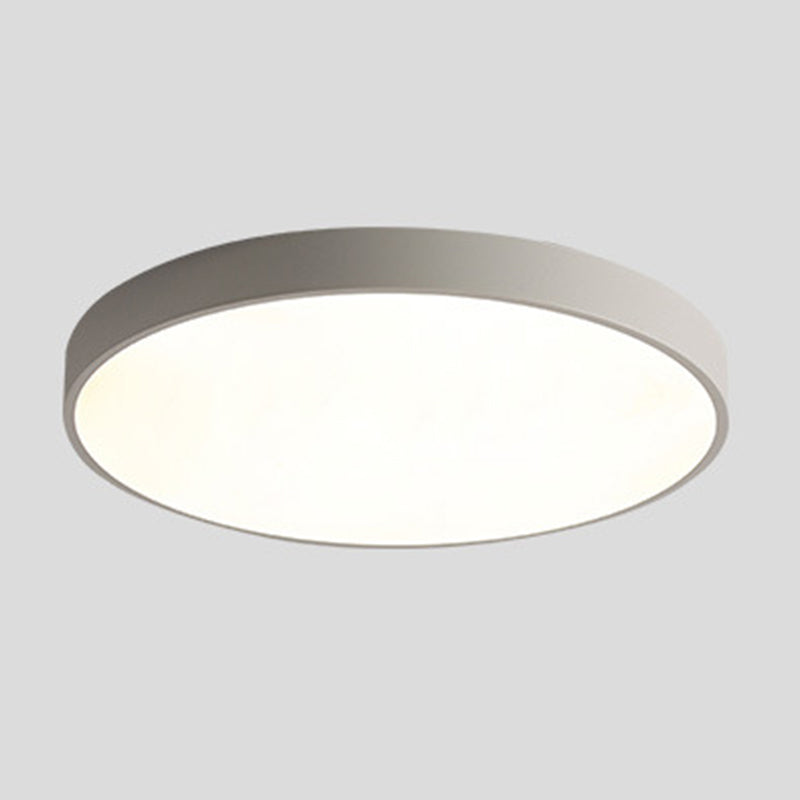 Modern Circular Ceiling Mount Light Fixture Metal Flush Mount Ceiling Lighting Fixture for Office