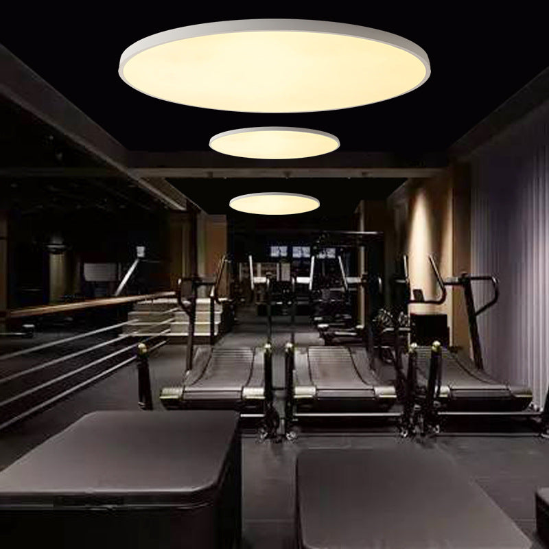 Modern Circular Ceiling Mount Light Fixture Metal Flush Mount Ceiling Lighting Fixture for Office