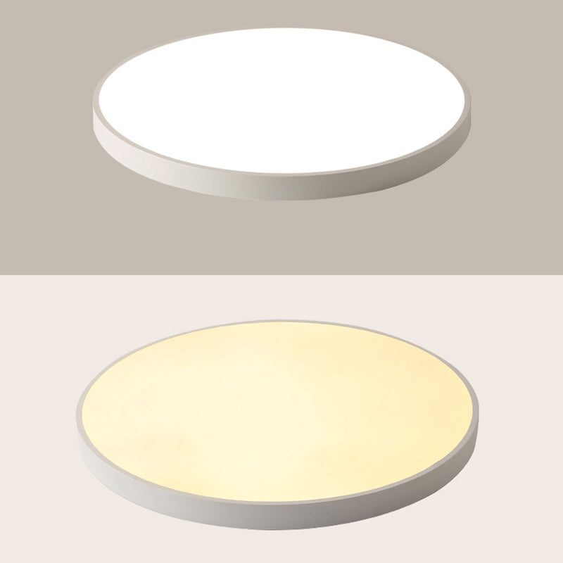Modern Circular Ceiling Mount Light Fixture Metal Flush Mount Ceiling Lighting Fixture for Office