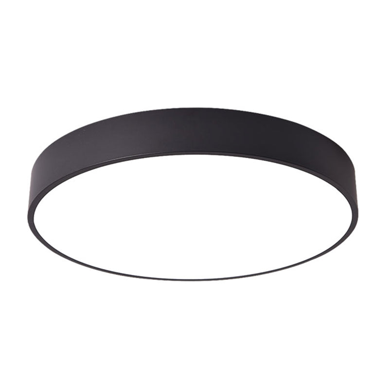 Modern Round Ceiling Flush Mount Lights Metal Flush Mount Ceiling Lighting Fixture for Office