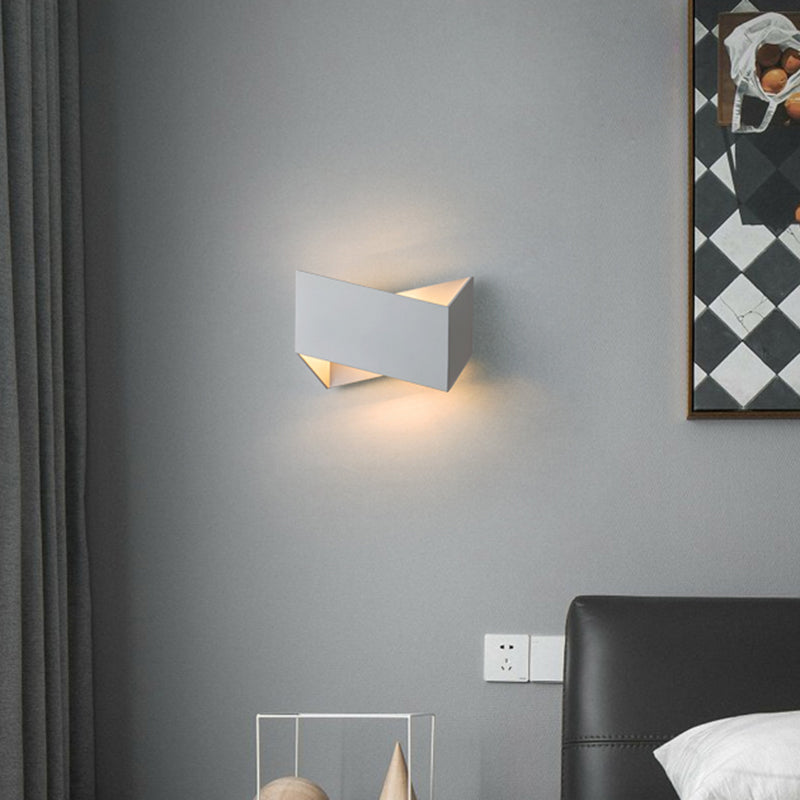 Moderne minimalistische stijl Origami Wall Light SCONCES Metaal 1 Lichtwandverlichting voor woonkamer