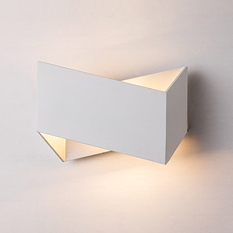 Moderne minimalistische stijl Origami Wall Light SCONCES Metaal 1 Lichtwandverlichting voor woonkamer