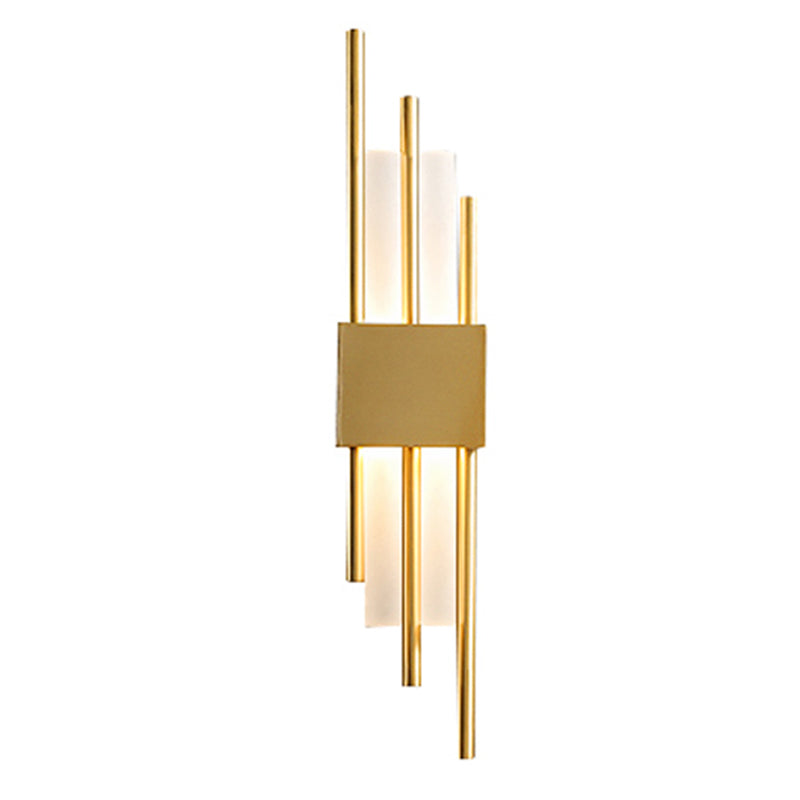 Moderne minimalistische Röhrchen Wandmontierte Lampenwandleuchten mit Acrylschatten