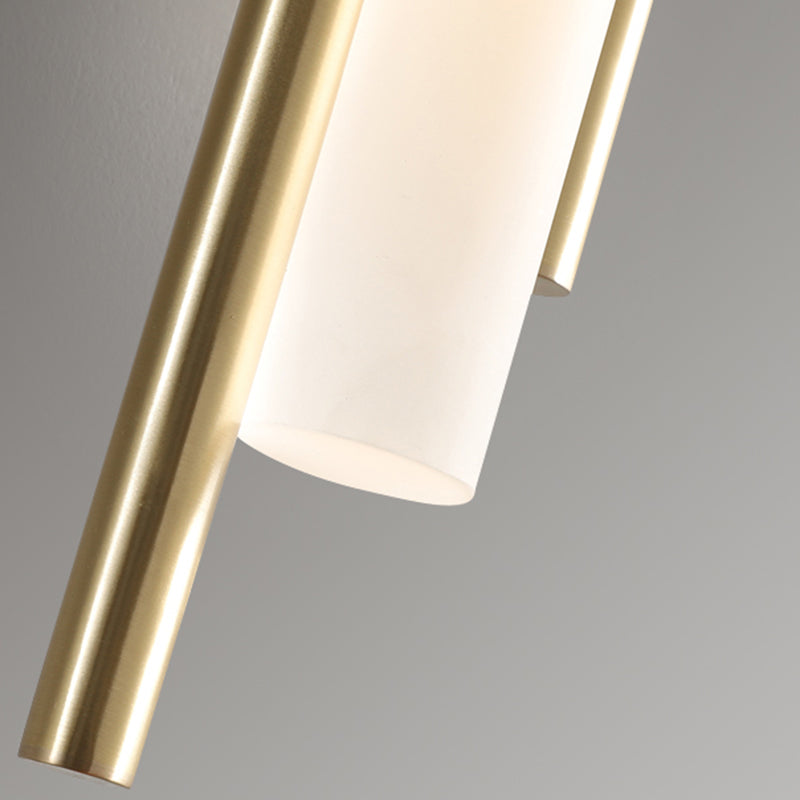 Moderne minimalistische Röhrchen Wandmontierte Lampenwandleuchten mit Acrylschatten