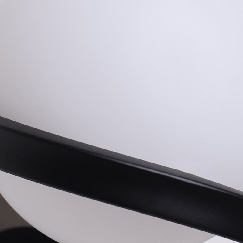 Moderne minimalistische globale muur gemonteerd verlichting metaal 1 lichte wandlampen met glazen schaduw