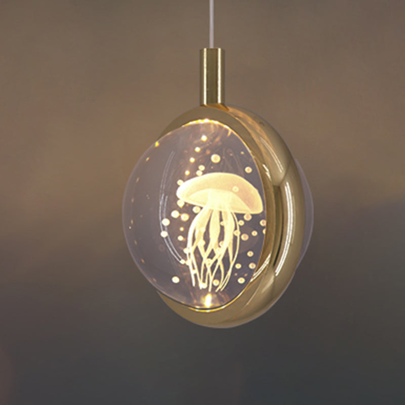 Luce a pendolo a LED LEDULUM GOLDO NOVITÀ SEMPRE CRIDULE CRIDULE LUCE PER CAMERA DA LETTA