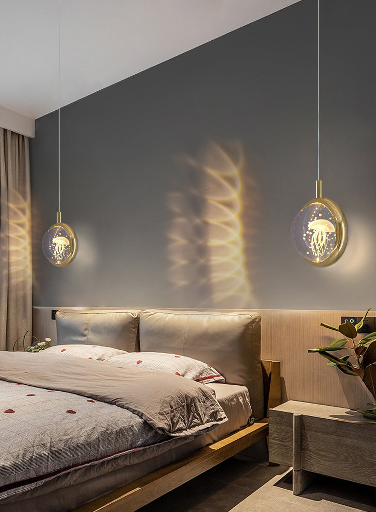 Luce a pendolo a LED LEDULUM GOLDO NOVITÀ SEMPRE CRIDULE CRIDULE LUCE PER CAMERA DA LETTA