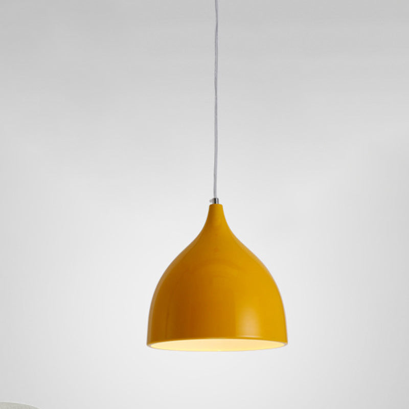 Nordic Creative Nut Shaped Hanging Lamp Aluminum 1 Head Dining Room Suspension Light