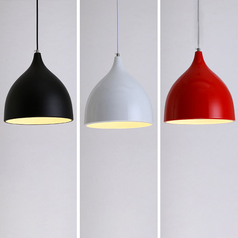 Nordic Creative Nut Shaped Hanging Lamp Aluminum 1 Head Dining Room Suspension Light