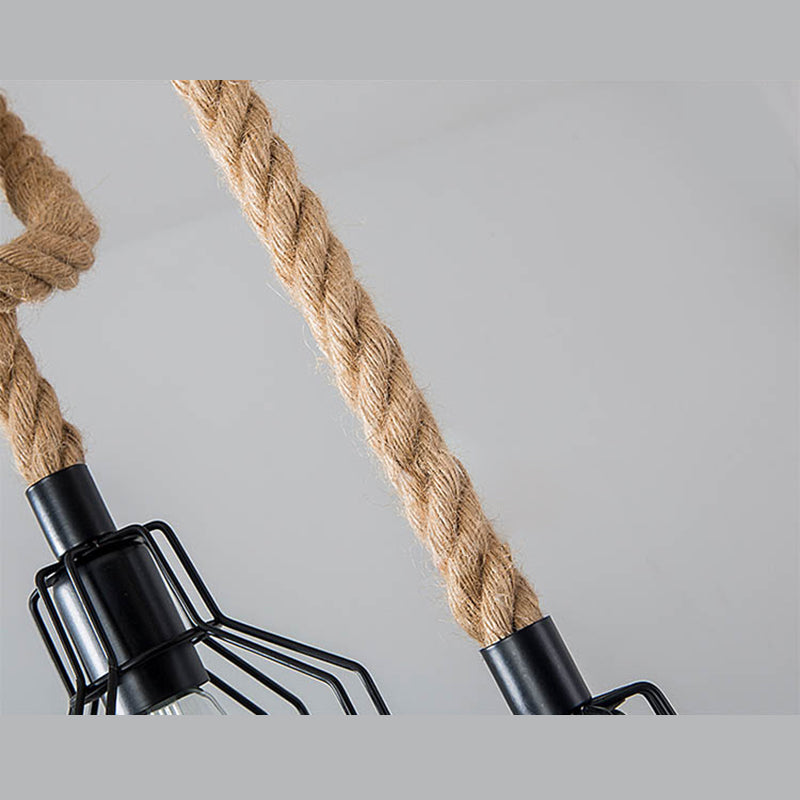 Illuminazione industriale dell'illuminazione dell'isola lampada a sospensione in rete per sala da pranzo