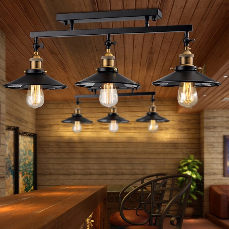 Industrial Island Fixture Vintage Down Lighting Bar Shop Hotel Light
