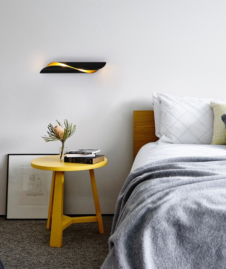 18.8 "LAMPE MUR MEAL METAL de style post-moderne