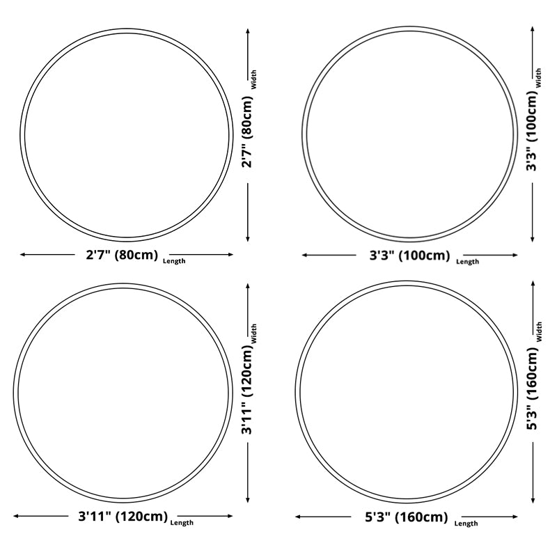 Creative Indoor Rug Polyester 3D Tree Rings Carpet Washable Rug for Living Room