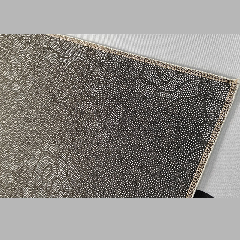 Contemporary Style Rug Polyester Abstract Printing Carpet Washable Rug for Living Room