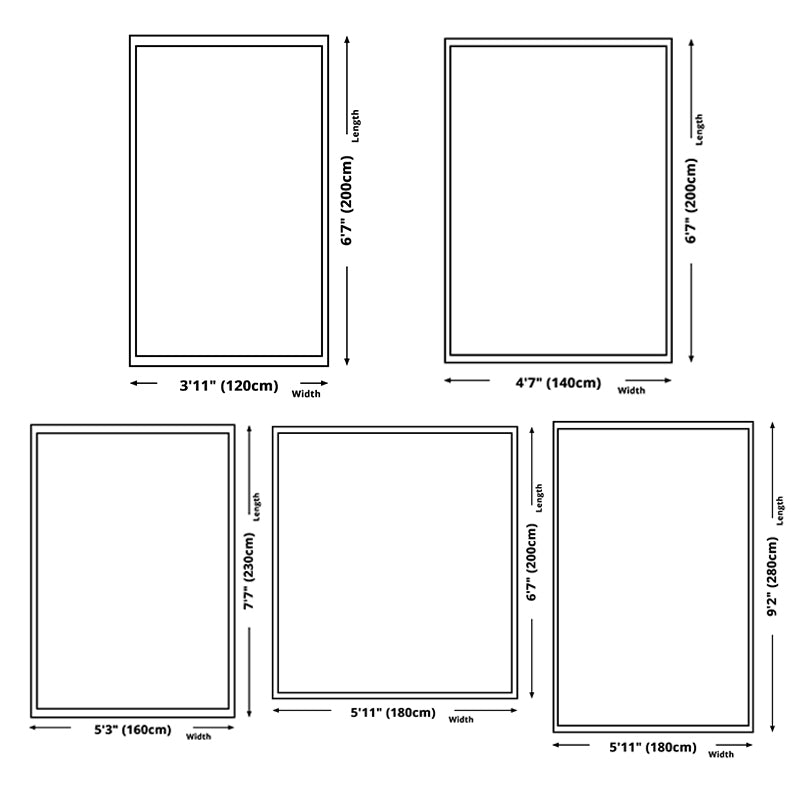 Living Room Rug Abstract Marble Print Carpet Polyester Stain Resistant Indoor Rug