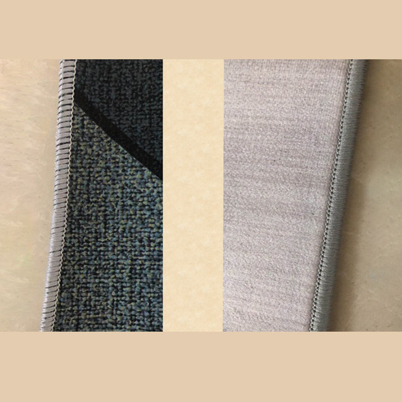 Living Room Rug Abstract Marble Print Carpet Polyester Stain Resistant Indoor Rug