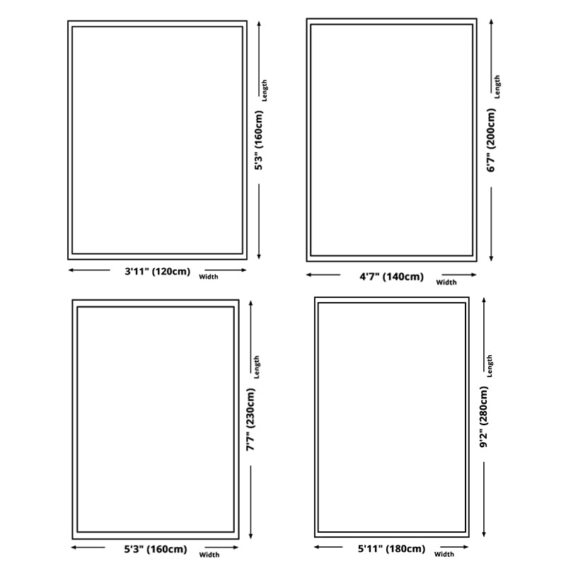 Contemporary Rug Polyester Marble Effect Area Carpet Stain Resistant Rug for Living Room