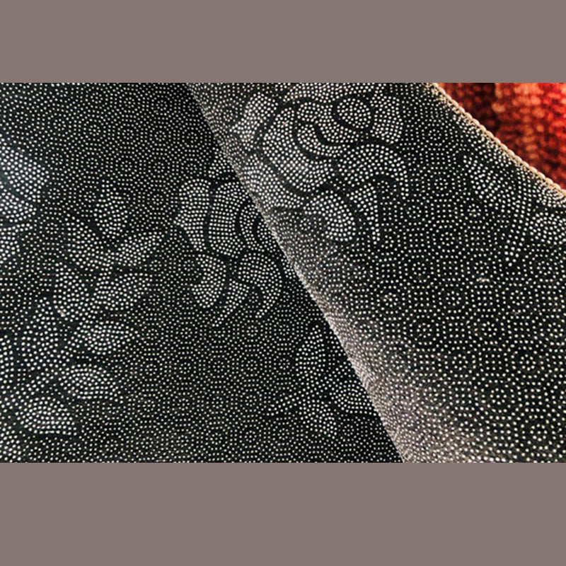 Contemporary Rug Polyester Marble Effect Area Carpet Stain Resistant Rug for Living Room